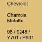 Preview: Chevrolet, Chamois Metallic, 98 / 9248 / Y701 / P901.
